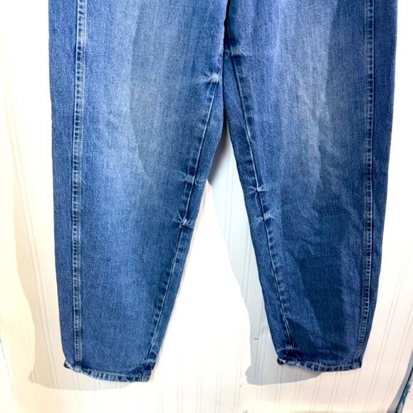 Zara Indigo Blue Denim Jeans Sz 4 - Picture 3 of 5